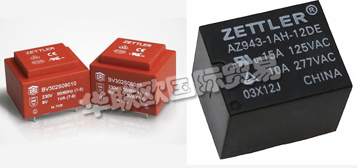 德國(guó)ZETTLER公司主要供應(yīng)：德國(guó)賽特勒繼電器,ZETTLER變壓器，貼片式變壓器，環(huán)形變壓器，密封變壓器，電流互感器，電源模塊，溫控器，接觸器，太陽(yáng)能繼電器等產(chǎn)品。